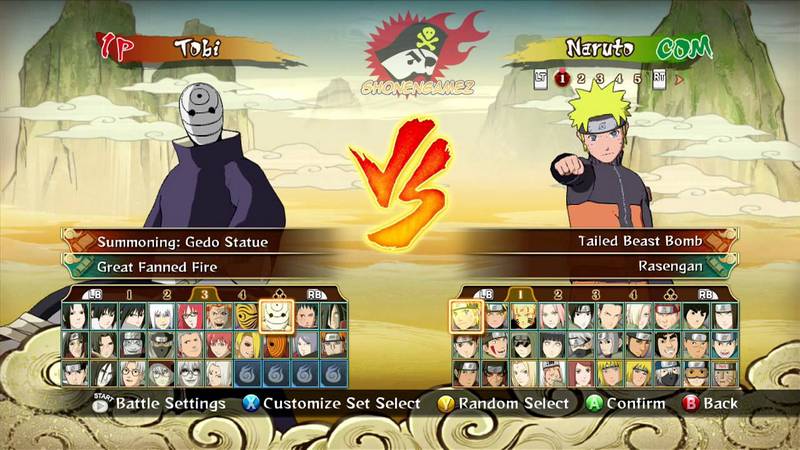 Which Naruto game is offline?