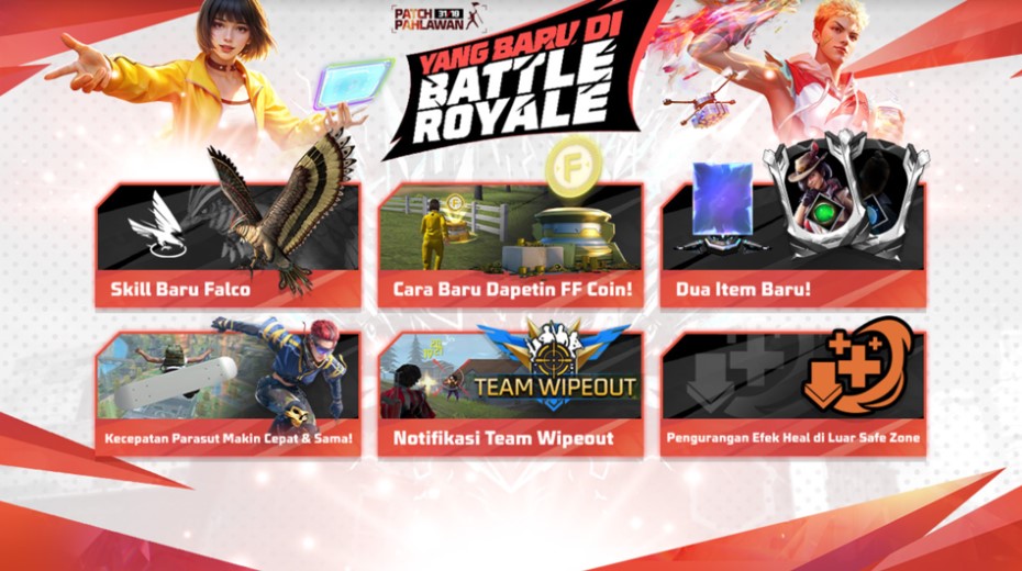 Ahead of Heroes' Day in November, Free Fire Presents a Heroes Patch ...
