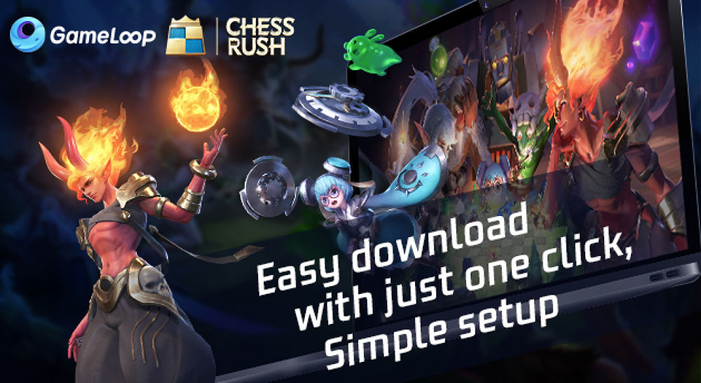 Chess Rush Co-op Mode and Gameloop Emulator to Play in PC