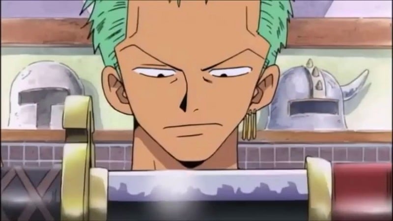 Zoro turned faceless for like 0.1 second, One Piece