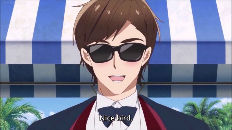 anime guy with shades