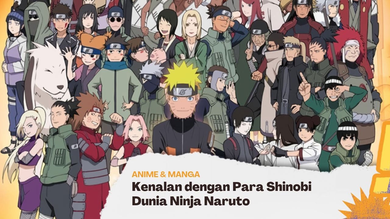 Daftar Karakter Naruto Lengkap Beserta Profilnya