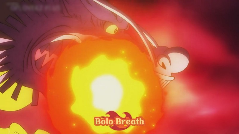 Momonosuke Can Use Bolo Breath, an Effect of Kaido's Devil Fruit