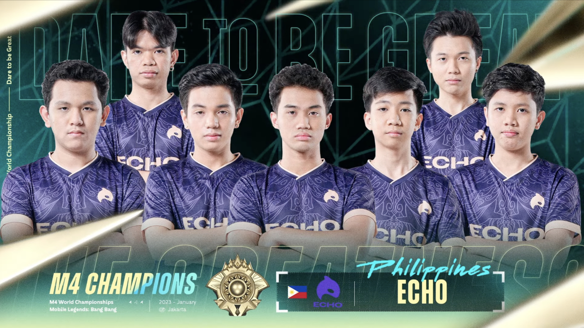 PROFILE ECHO Philippines, the M4 World Champion from the Philippines Dunia Games