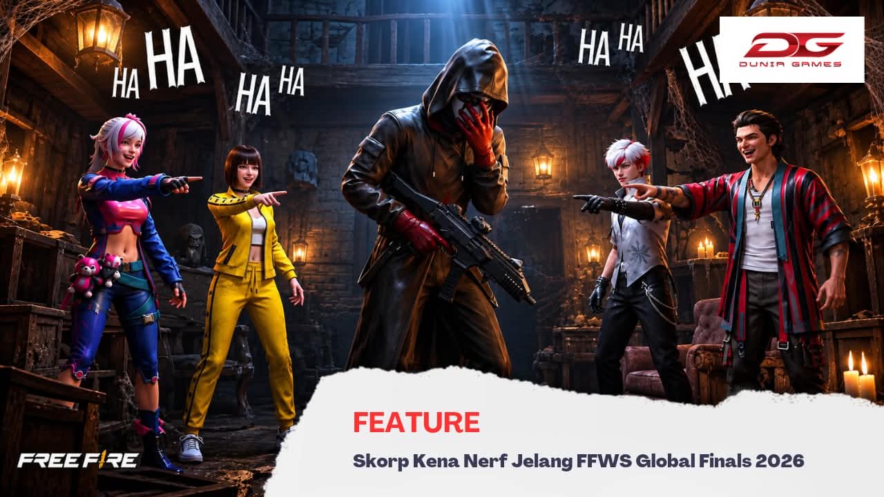 Analisis Senjata Skorp Free Fire Kena Nerf Jelang FFWS 2026