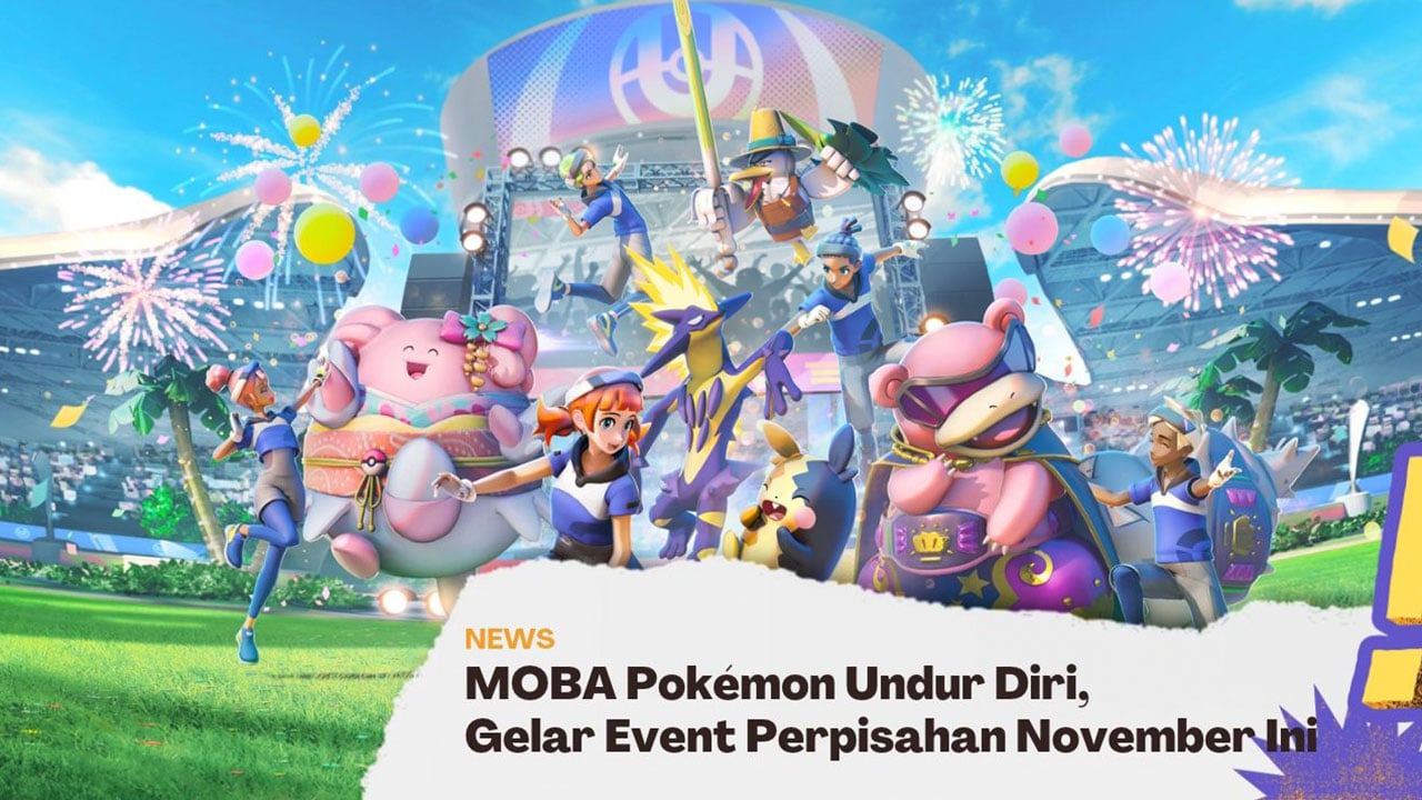 MOBA Pokémon UNITE Resmi Tutup 23 Maret 2027, 2 Hari Usai Final Aeos Crown Tokyo