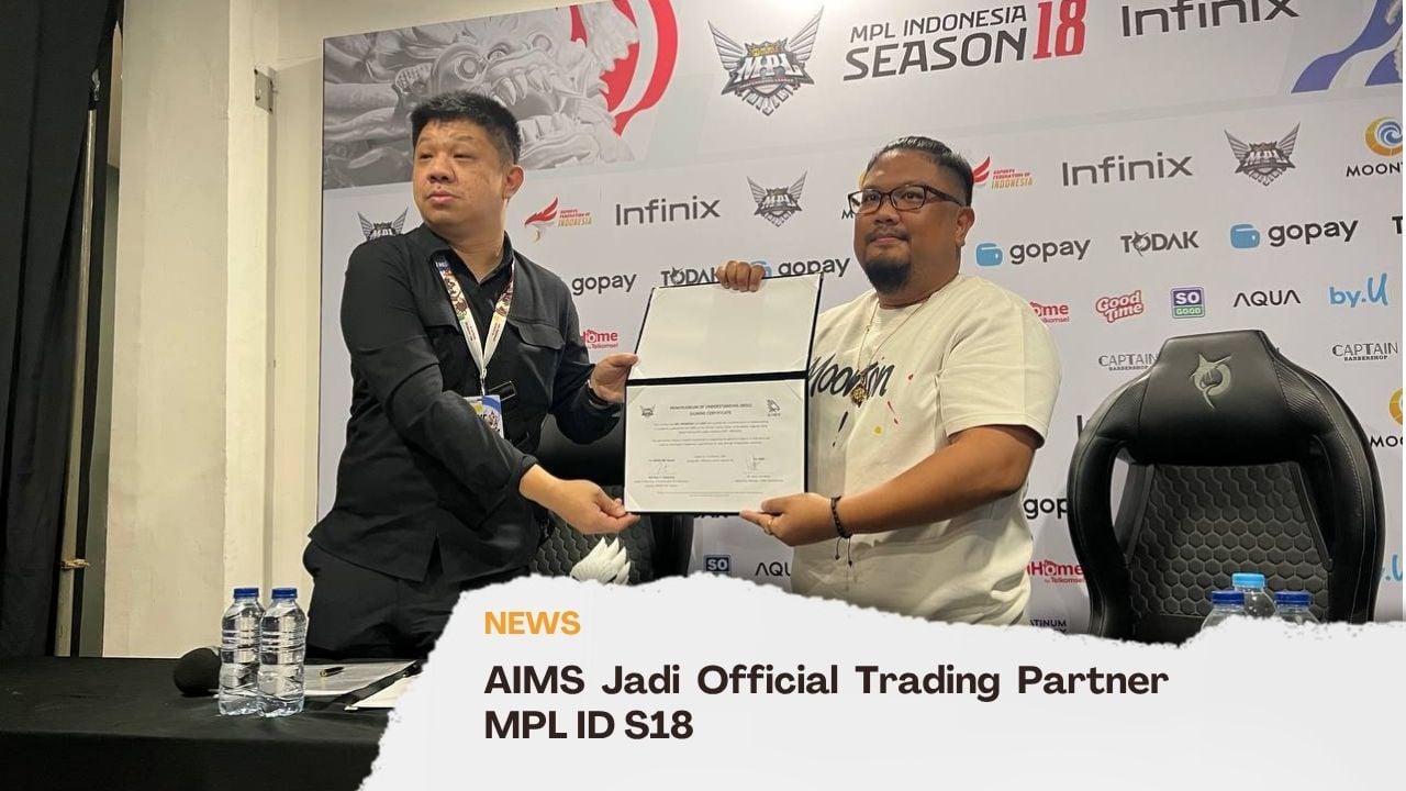 AIMS Jadi Official Trading Partner MPL ID S18