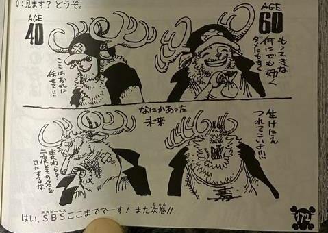 Sbs One Piece Oda Draws Chopper At 40 And 60 Years Old Dunia Games