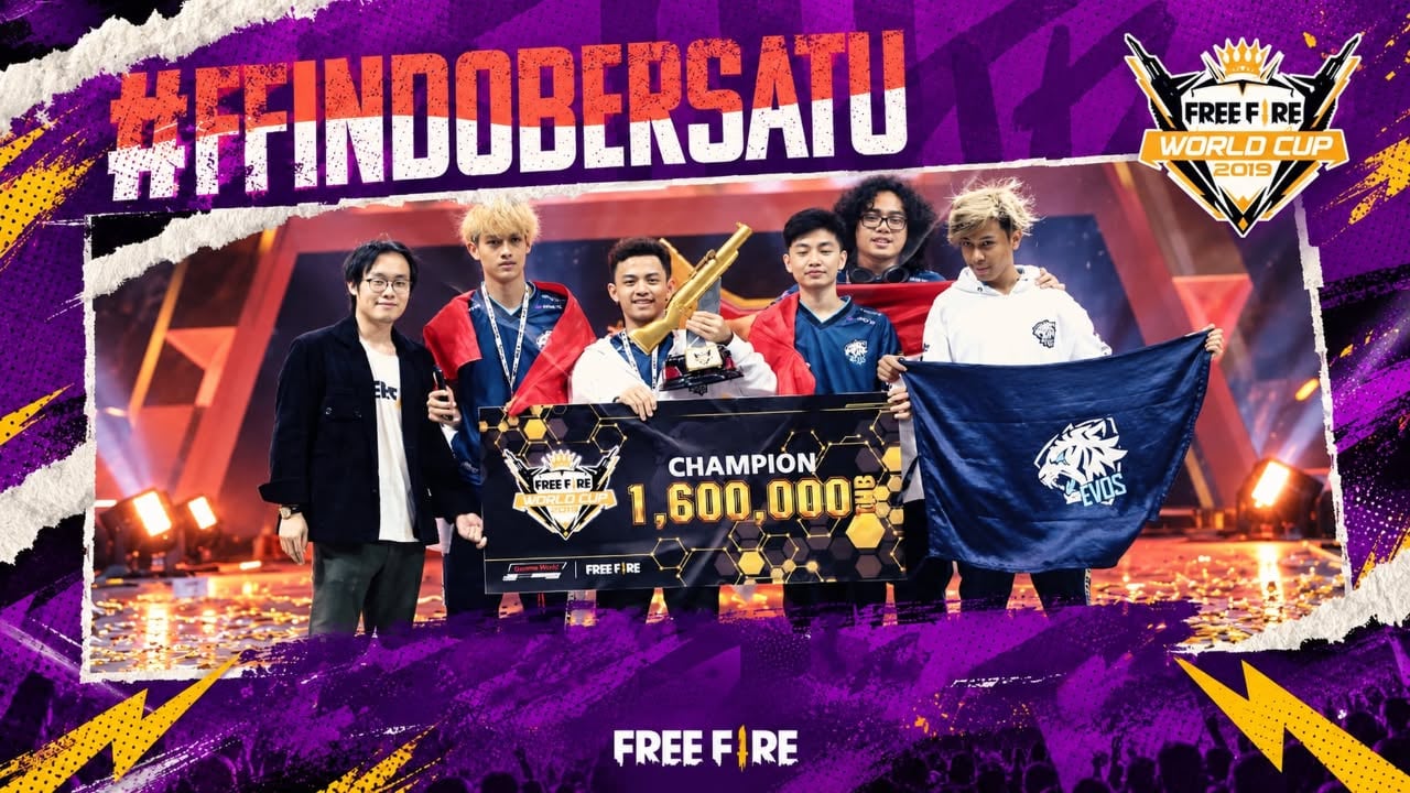 EVOS Capital - Juara dunia Free Fire EVOS Capital - Juara dunia Free Fire