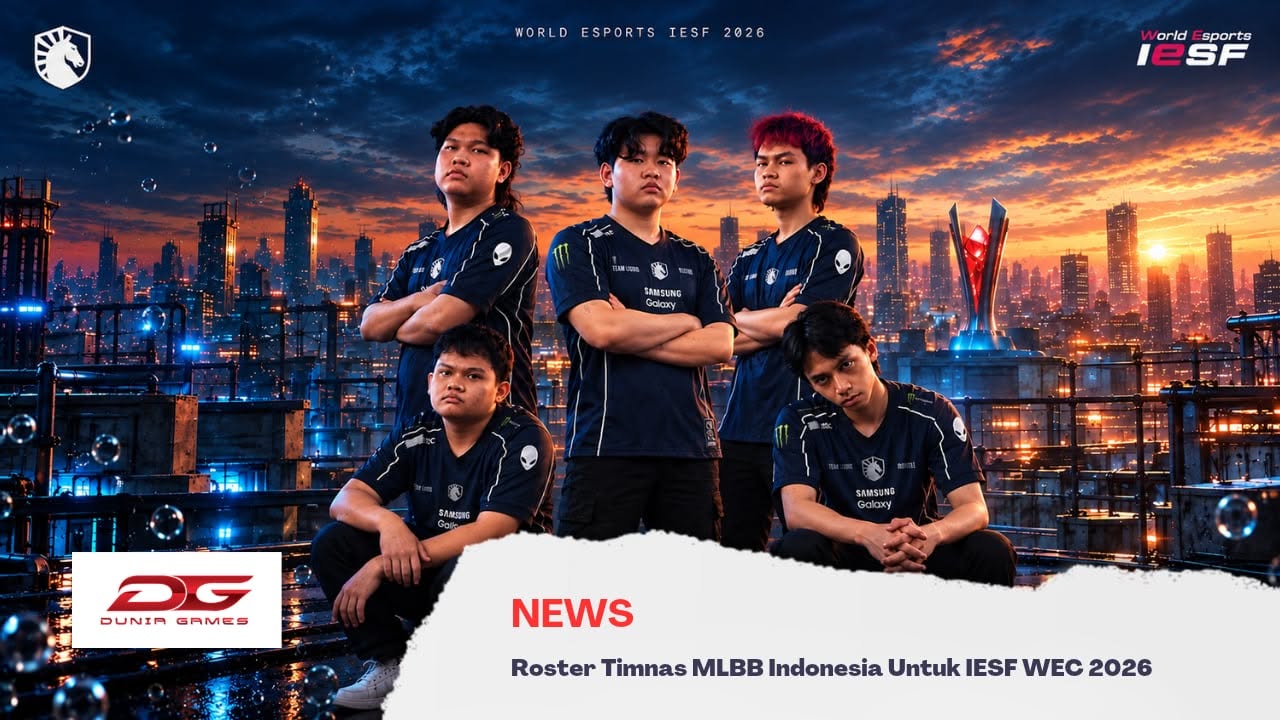 Roster Timnas MLBB Indonesia Untuk IESF WEC 2026, Gandeng Team Liquid ID!