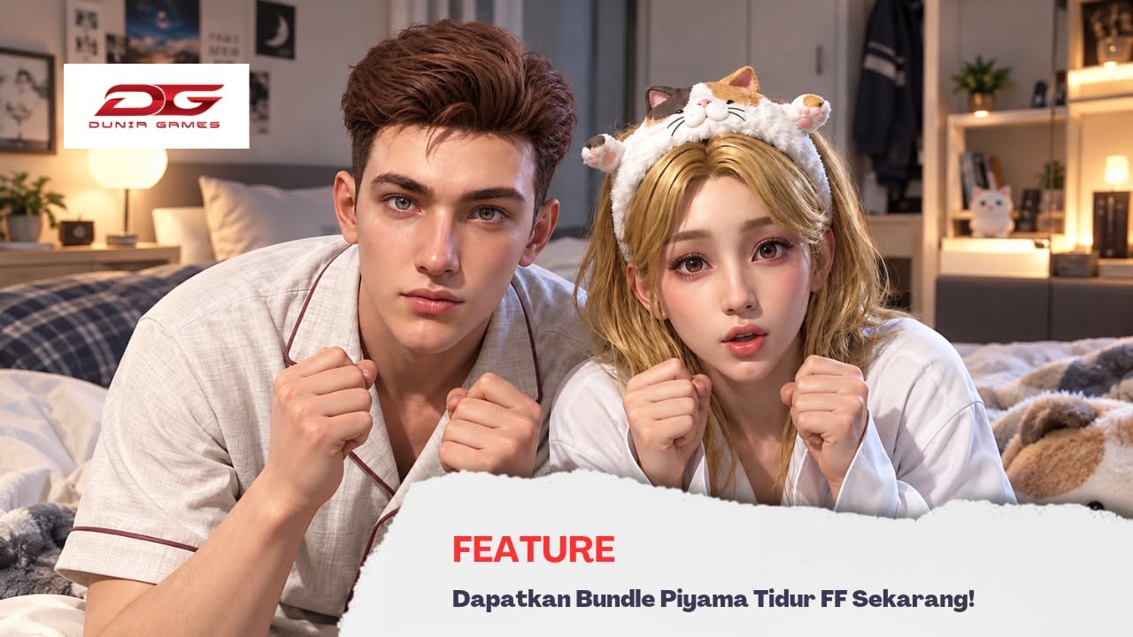 Cara Dapat Bundle Piyama Tidur FF, Diskon Termurah Hingga 90 Persen!