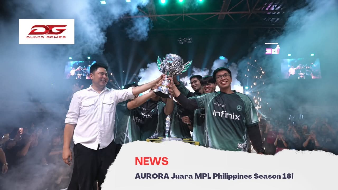 AURORA Juara MPL PH S18, Ukir Sejarah Baru Dengan Gelar Pertama!