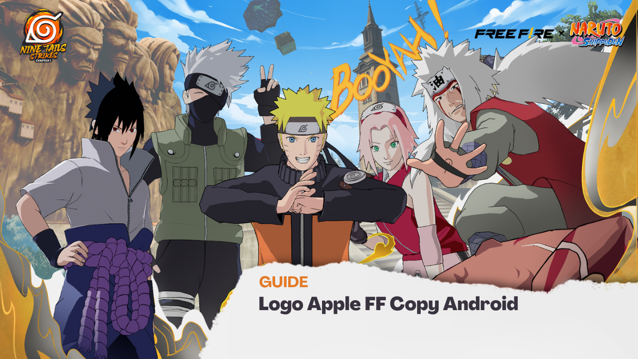 Logo Apple FF Copy Android: Cara Pasang di Nickname Free Fire