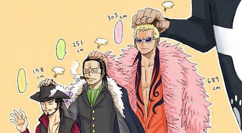 Sbs One Piece Oda Reveals The Age And Height Of The Shichibukai Members Dunia Games