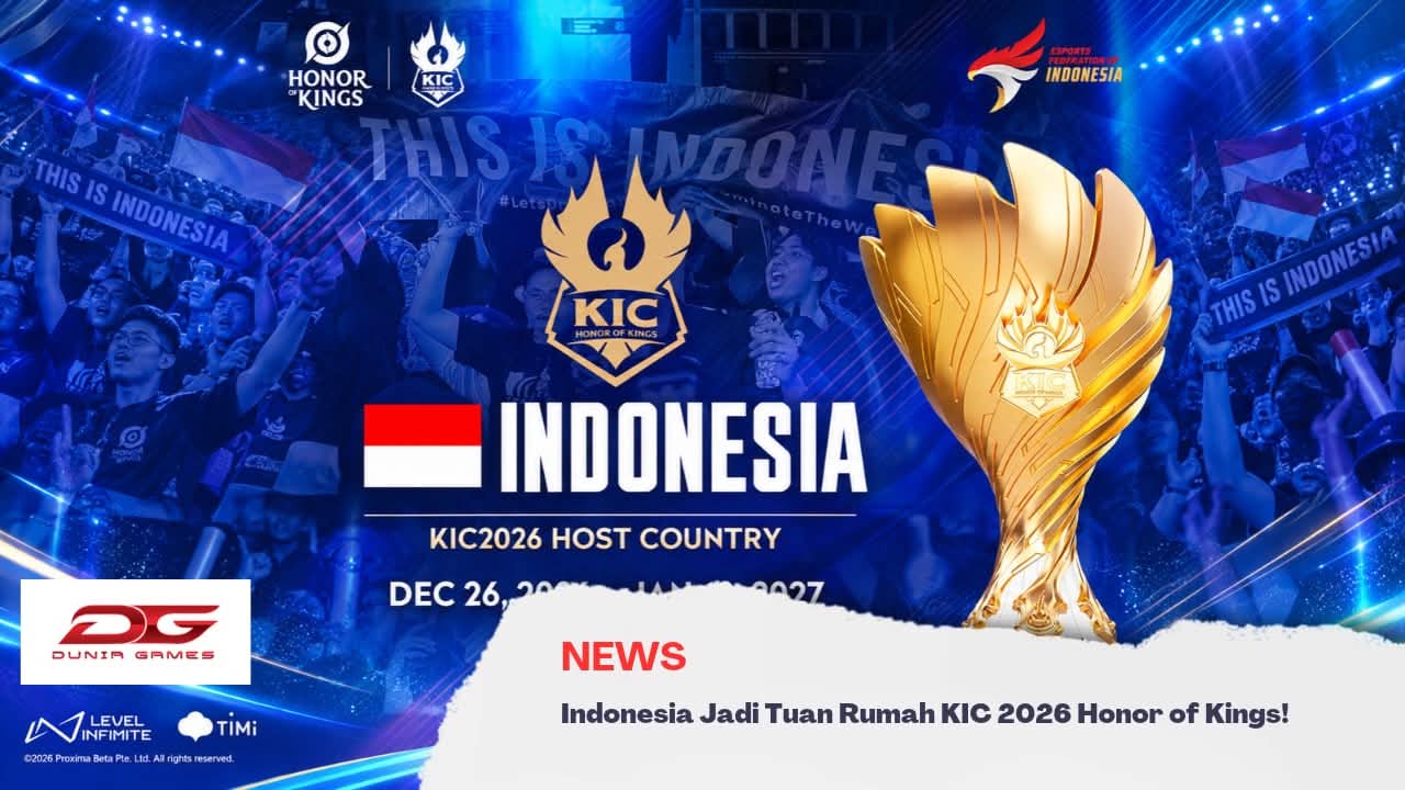 RESMI: Indonesia Jadi Tuan Rumah KIC 2026 Honor of Kings Untuk Kedua Kalinya!