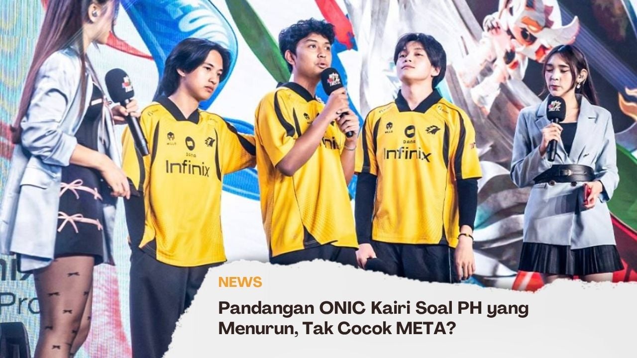 Pandangan ONIC Kairi Soal PH yang Menurun, Tak Cocok META?