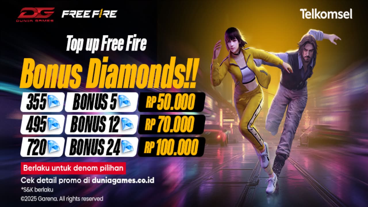 Promo Bonus Top Up Dunia Games Promo Bonus Top Up Dunia Games