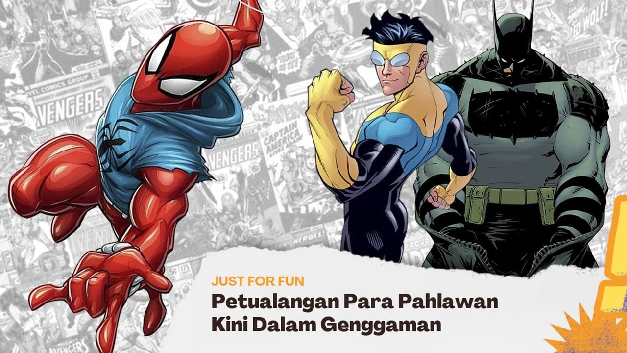 Rekomendasi 12 Komik Superhero Gratis dan Berbayar yang Ada di Google Play Store