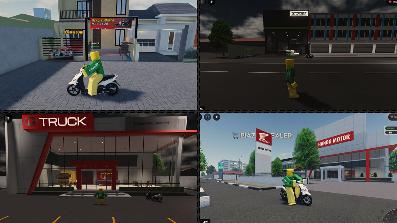 Peta Dealer Motor Mobil DDS Roblox Peta Dealer Motor Mobil DDS Roblox