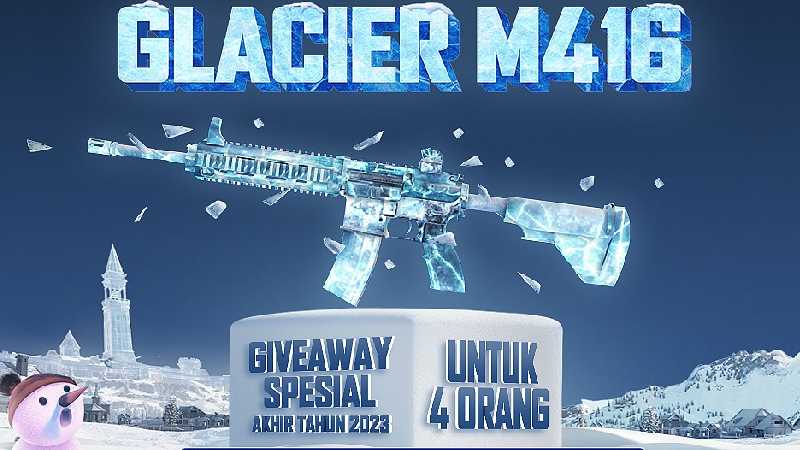 Empat Skin Permanen M416 Glacier Setara Rp50 Juta Di-Giveaway PUBG MOBILE!  | Dunia Games
