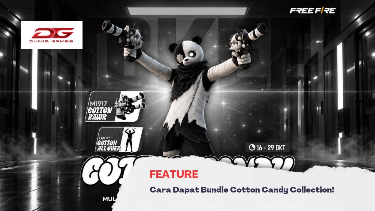 Event Bundle Cotton Candy FF, Tipu Lawan dengan Penampilanmu!