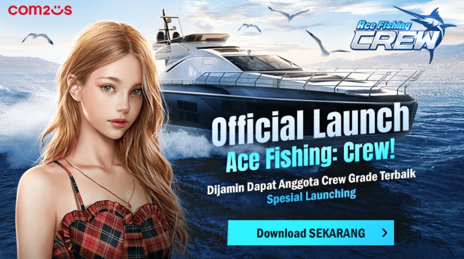 Ace Fishing: Crew, Fishing Game From Com2uS is Available Globally