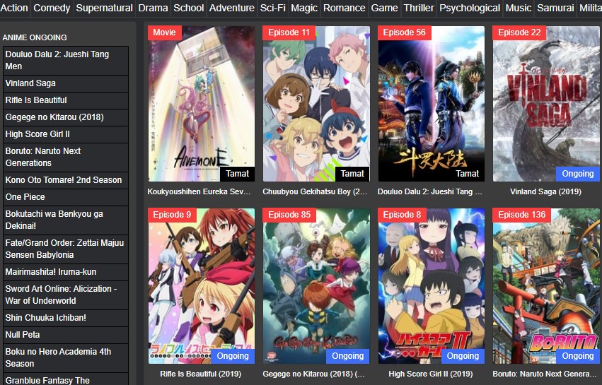 Although Illegal, These 22 Bahasa Subbed Sites to Watch Anime Are Worth  Visiting | Dunia Games