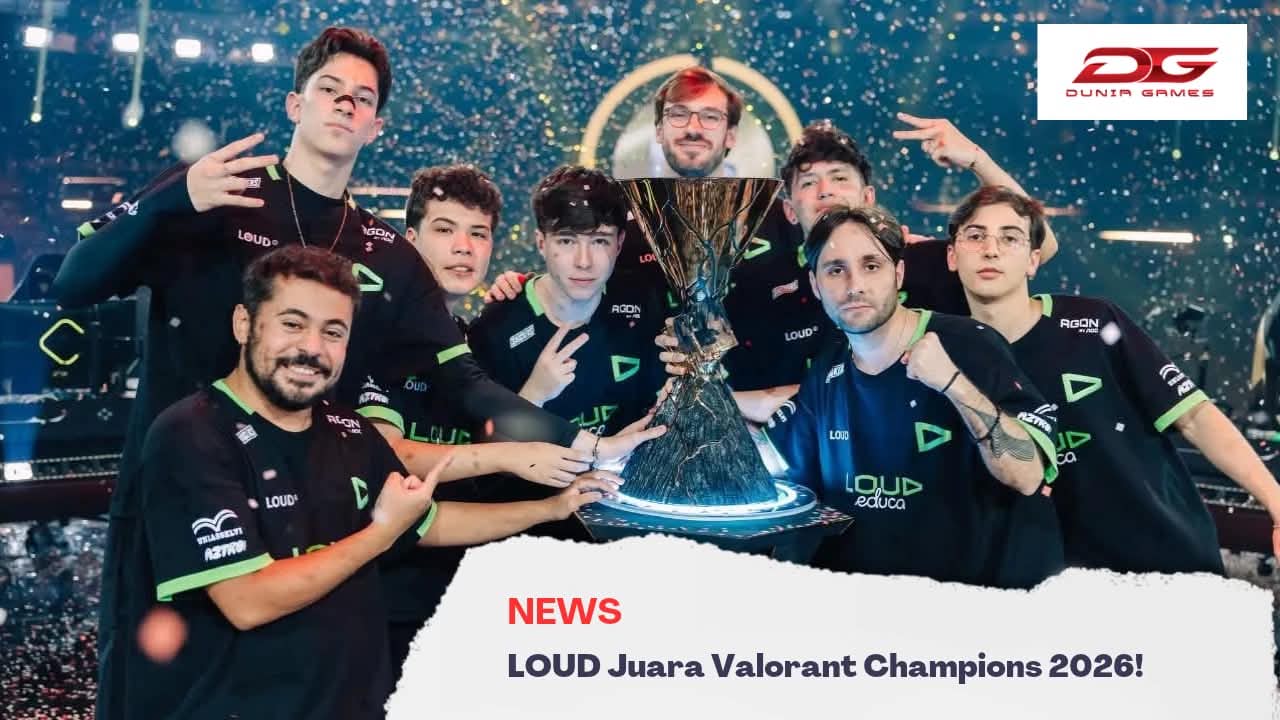 LOUD Juara Valorant Champions 2026, Ukir Sejarah dengan Roster Baru di Shanghai!