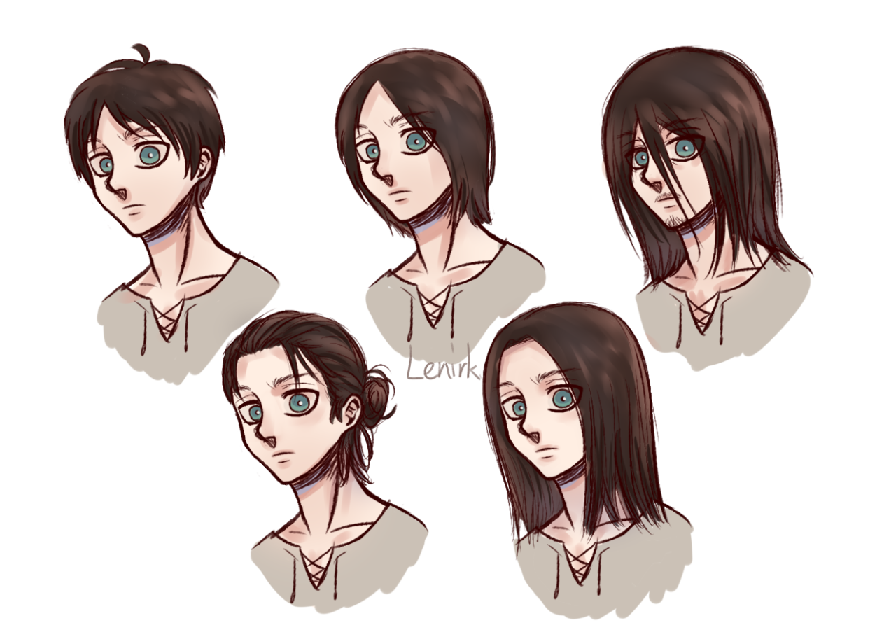 How to Be Eren Attack on Titan With His Six Hairstyles | Dunia Games