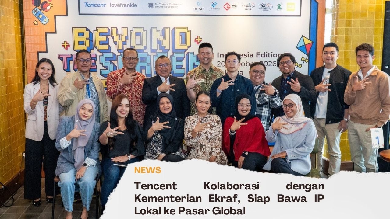 Tencent Kolaborasi dengan Kementerian Ekraf, Siap Bawa IP Lokal ke Pasar Global