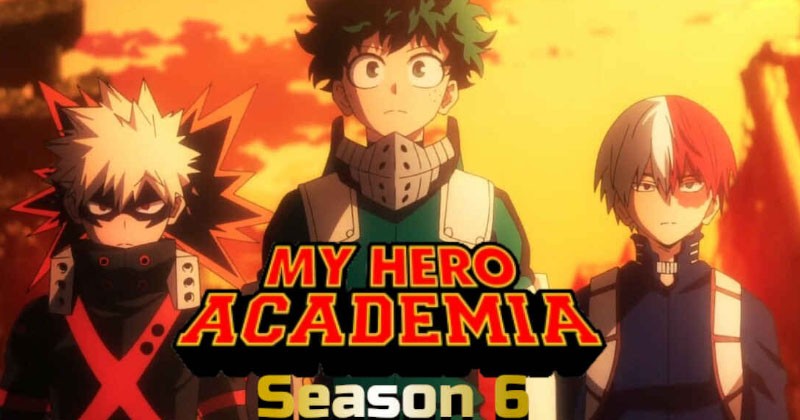 My Hero Academia season 6 end date announced