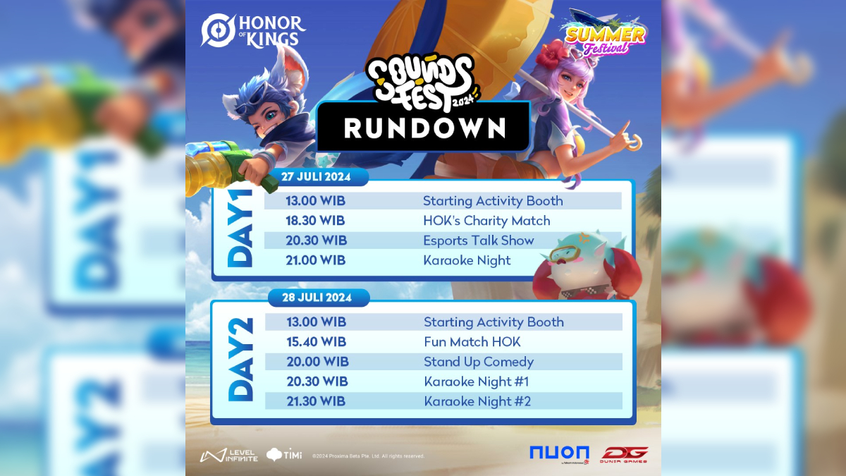 Showmatch Honor of Kings Windah Basudara vs Pak AP di Soundsfest 2024 ...