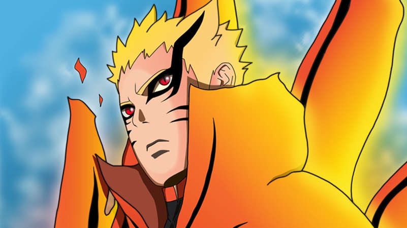 Gambar Naruto Baryon Mode gambar ke 6