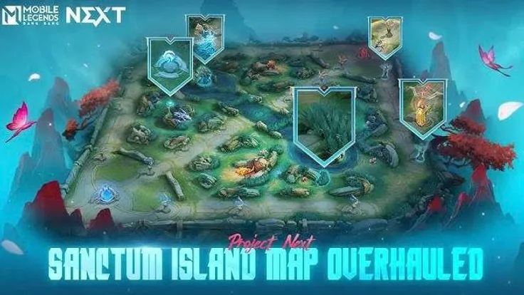 Mlbb Map Image Explanation of the New MLBB 2025 Map and the Updated Roamer System ...