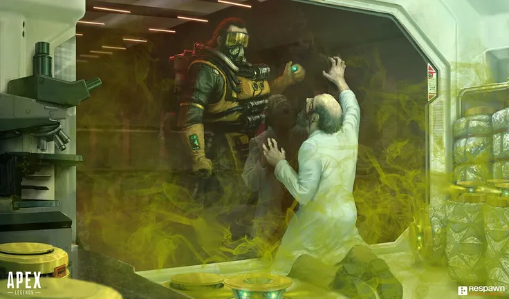 Apex Caustic Lab Rats Eksperimen terbaru Caustic di Apex Legends justru menghasilkan gas ...