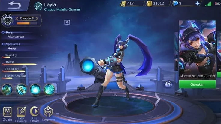 151 Layla 10 Latest and Most Updated Best Layla from Mobile Legends Skins | Dunia ...