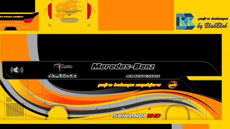 Shd Rouge Banner Livery Bussid Srikandi SHD Terbaru dengan Desain Keren dan Realistis ...